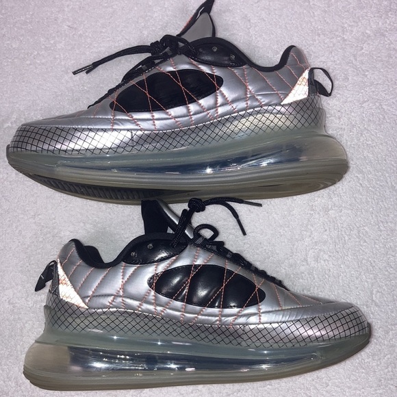 Nike Mx-720-818 Gs Metallic Silver/black Cq4010-001 Sz 7y / 10 women’s, … - Picture 5 of 8